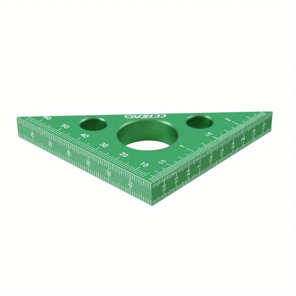 Aluminum Zinc Zinc Alloy Woodworking Triangle Ruler Heavy-Duty Precision Angle Ruler  Carpenter s Square