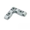 20PCS/Set DIY 4x4 Hole Beam Thick MOC Bricks Assembly Parts 4 Hole Right Angle Beam Technology Building Blocks Toys Accessories