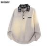 Mark Fairwhale Men's Casual Polo Collar Knitted Sweater