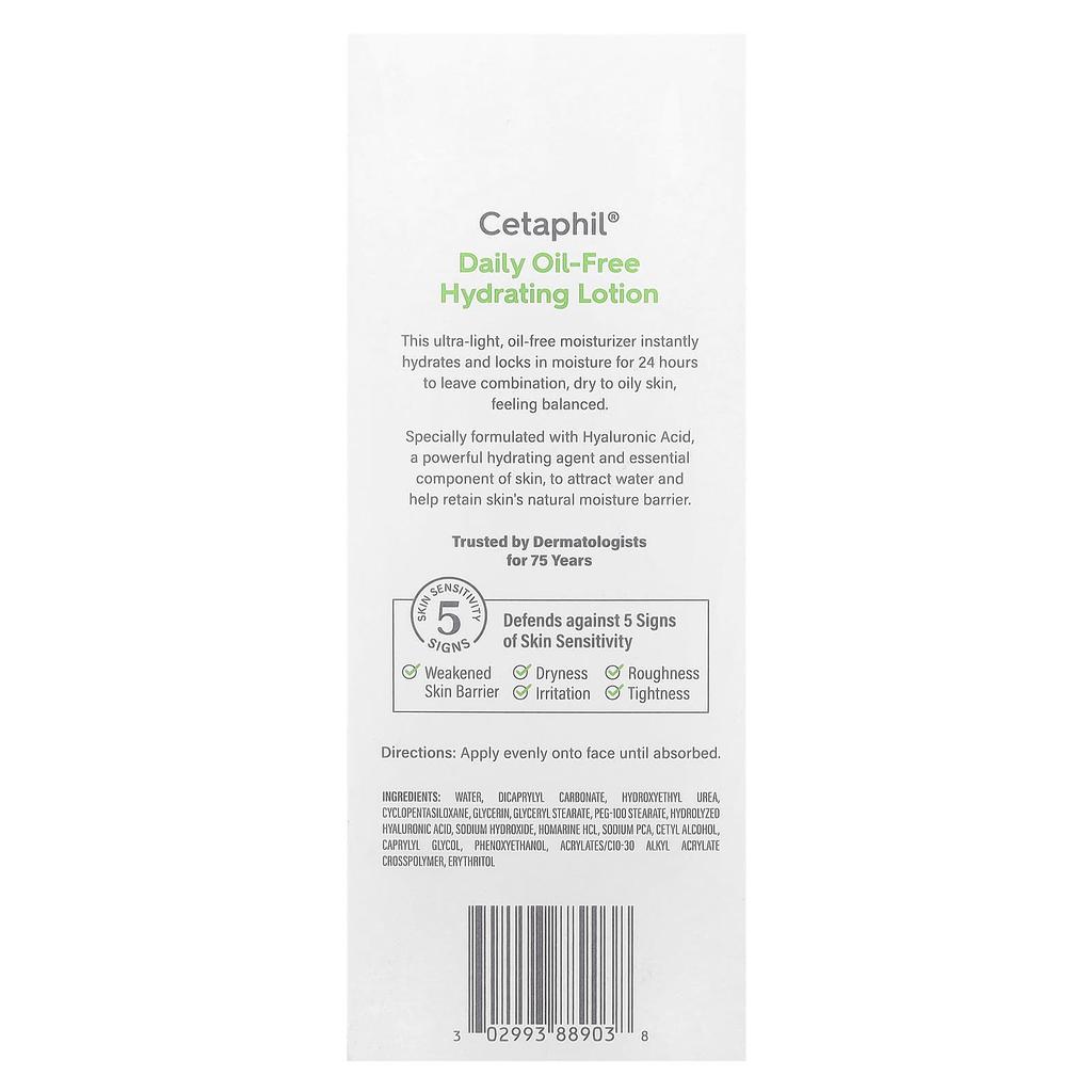 Daily Oil Free Hydrating Lotion, 88Ml(3Fl Oz)