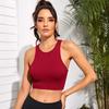 Women's Quick-Dry Elastic Running & Yoga Vest - Sweat-Wicking Cover-Up Top Without Chest Pad