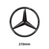 1pc 188mm 210mm ABS Car Front Grille Badge Sticker For Mercedes Benz AMG Class W204 W205 W203 W206 W220 W211 W212 GLC CLS ETP7
