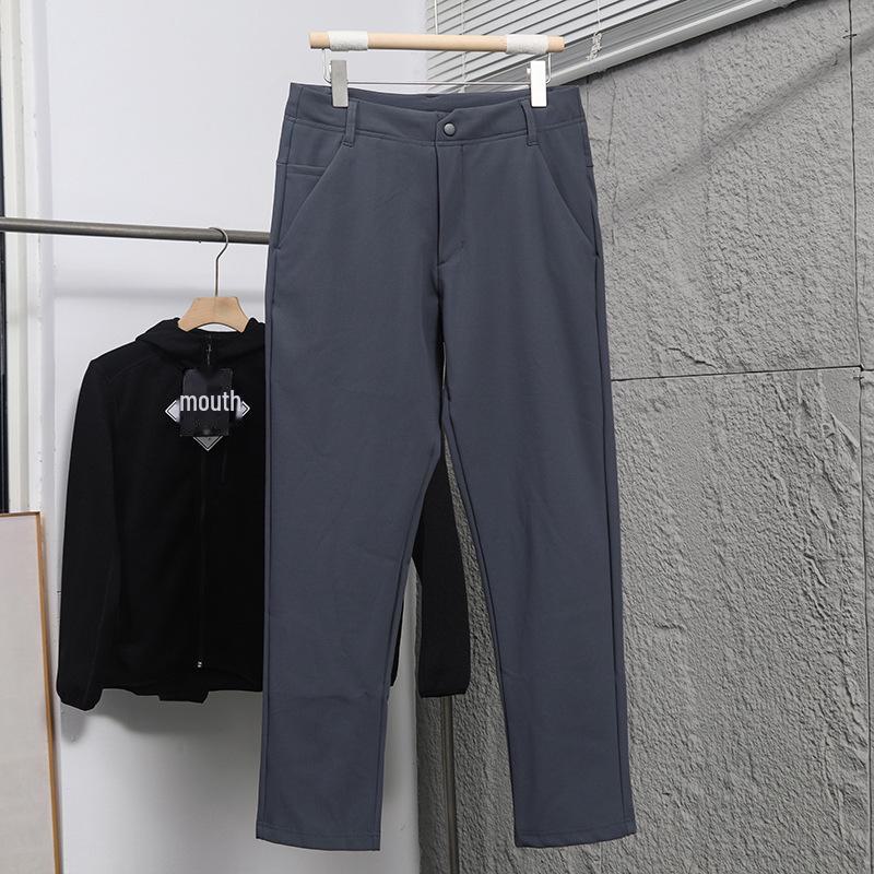 

«Мужские зимние водонепроницаемые брюки Soft Shell с бархатной подкладкой» XXL серый