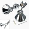 Adjustable Bracket Shower Holder Shower Silver Color