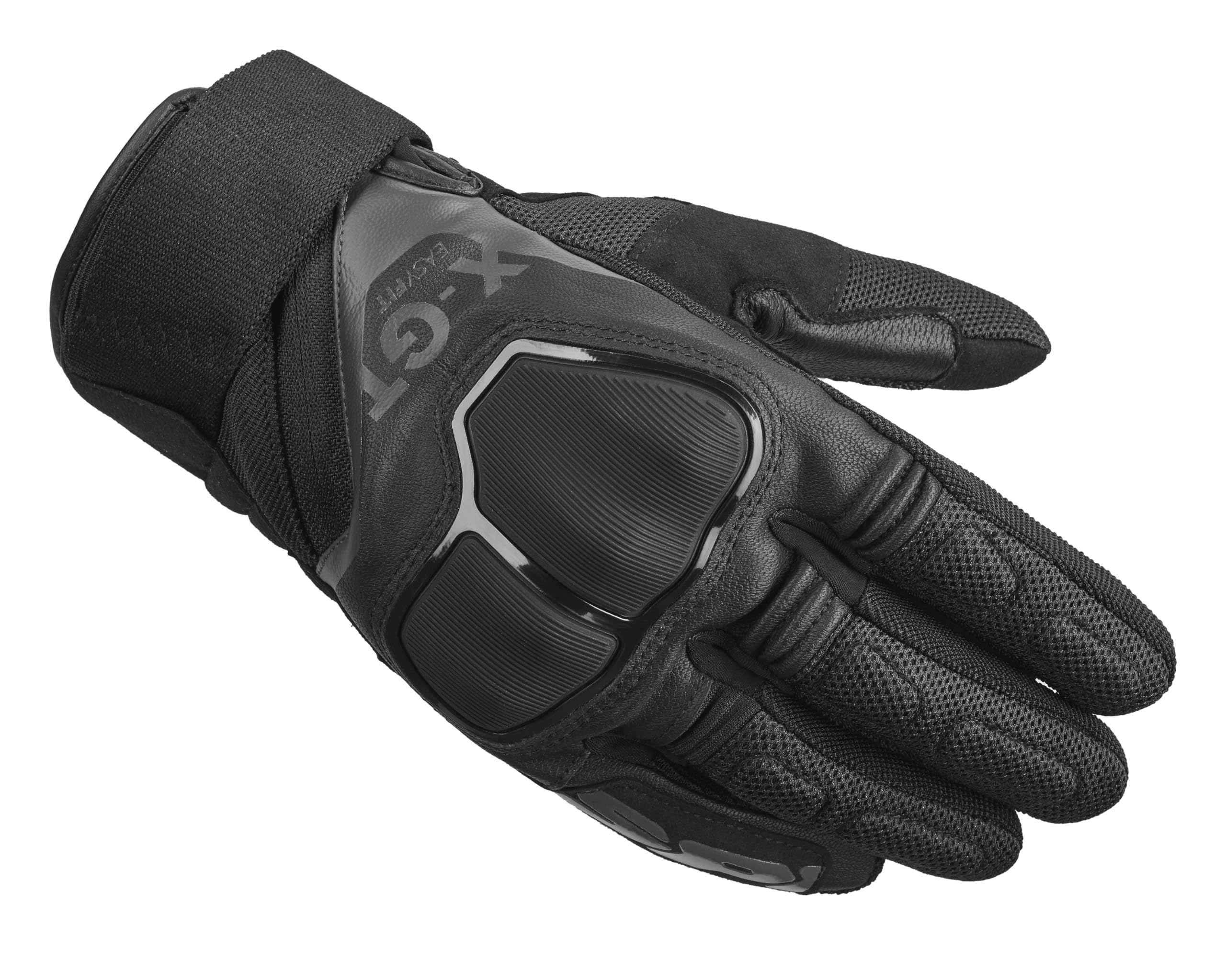

Speedy Motorcycle CE Safety Standards Size Black X-GT Gloves, Meets, L, чёрный