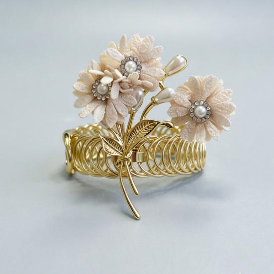 Curtain Buckle No Drill Installation Spring Coil Shape Easy One-Click Fixing Fabric Flower Curtain