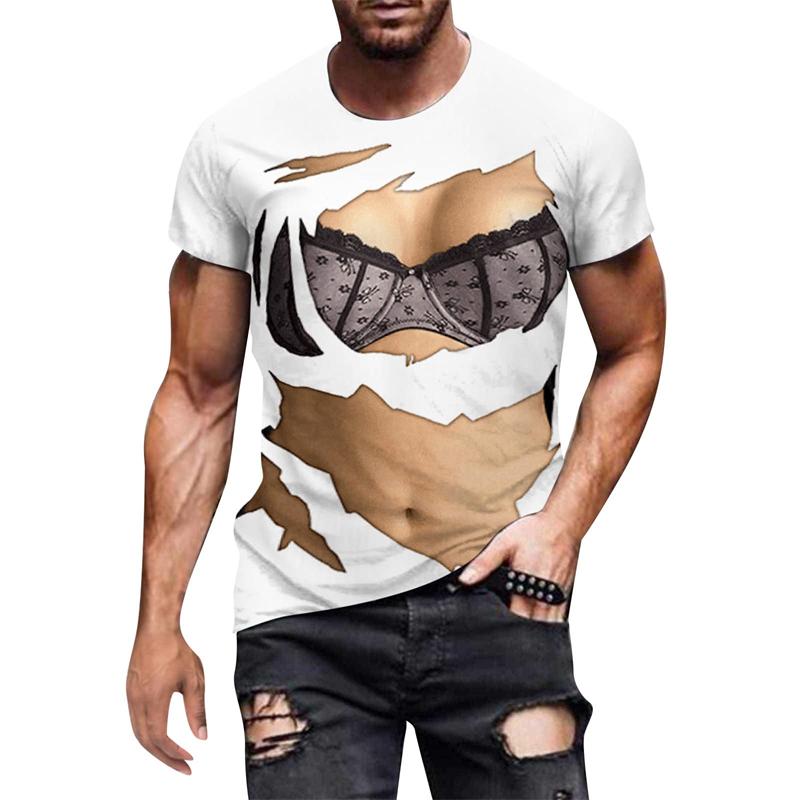 

Футболка Funny Muscle с 3D-принтом, уродливая футболка с коротким рукавом, футболки для бодибилдинга и спортзала, повседневные футболки для тренировок, футболки в уличном стиле, хипстерские футболки L