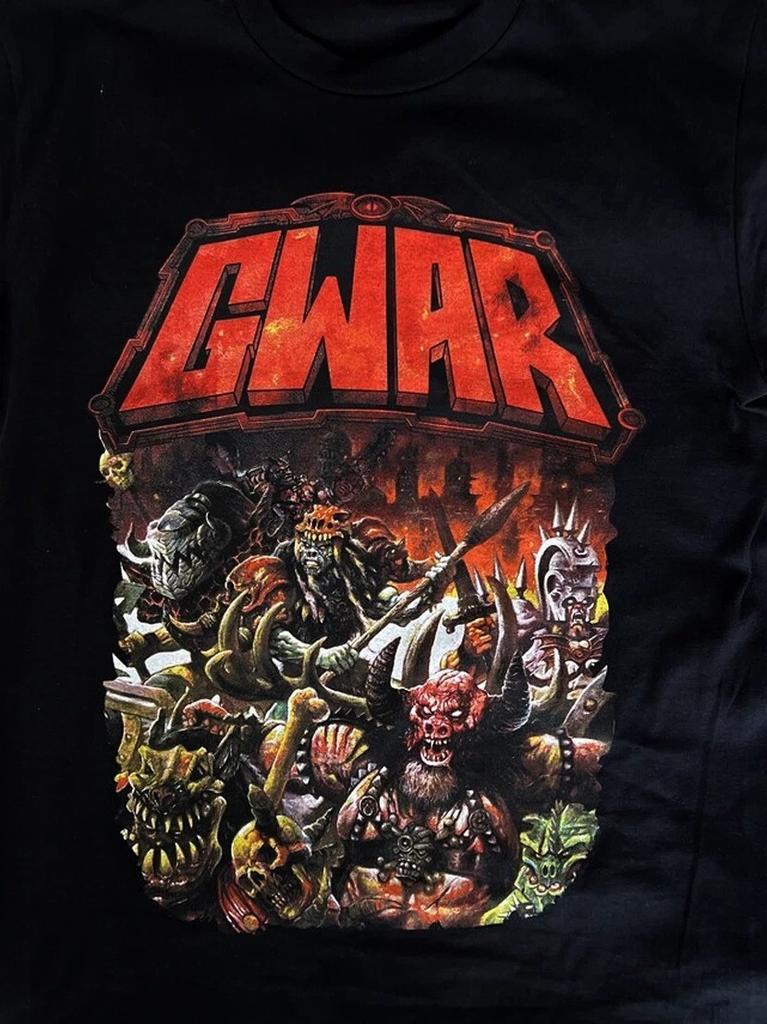Gwar Tour 2022 T-Shirt Short Sleeve Cotton Black Unisex Men Size S To 5XL