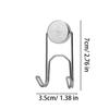 Multifunktionaler doppelter Magnetischer Haken Neodym Eisen Schwerlast Haken für Kühlschrank Kühlschrankmagnet Kreuzfahrtschiff Kabinen-Essentials