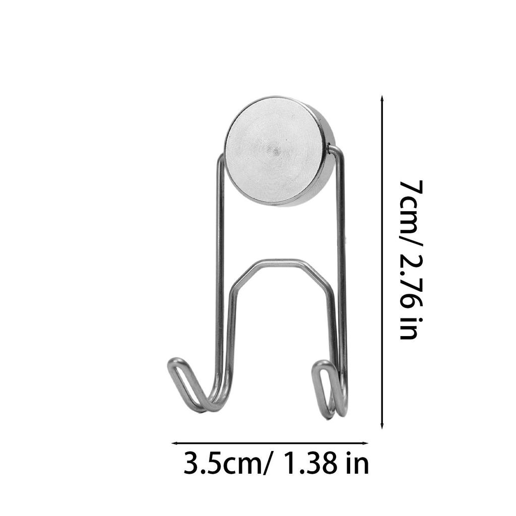 Multifunktionaler doppelter Magnetischer Haken Neodym Eisen Schwerlast Haken für Kühlschrank Kühlschrankmagnet Kreuzfahrtschiff Kabinen-Essentials