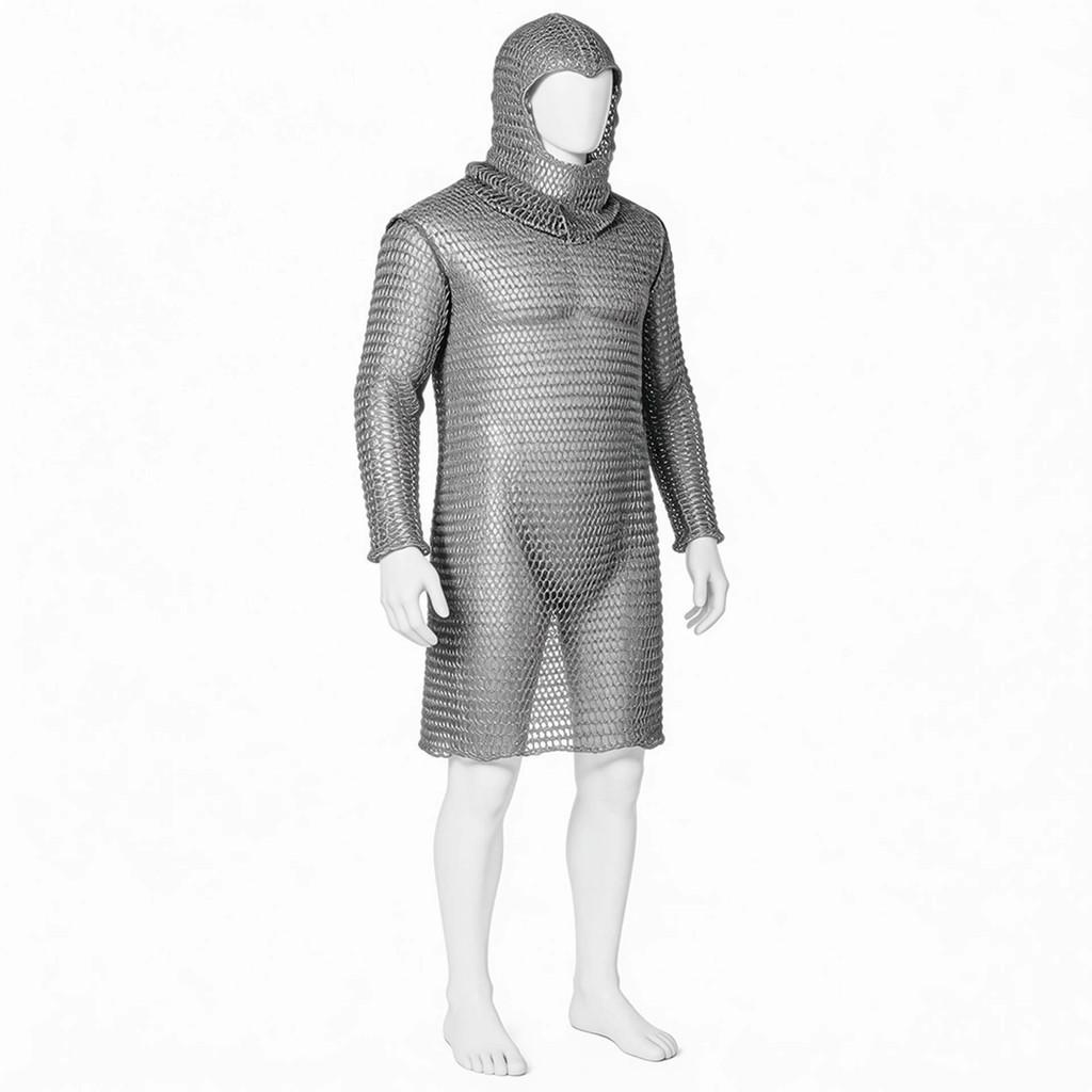 Medieval Knight Costume Cosplay Suit With Polyester Fabric For Halloween And Streetwear Enthusiasts