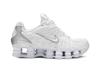 Nike Shox TL Bianco Argento Metallico
