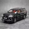 1/24 Lexus LX570 SUV Alloy Car Model Diecasts Metal Off-road Vehicles Car Model Sound Light Simulation Childrens Toy Gift