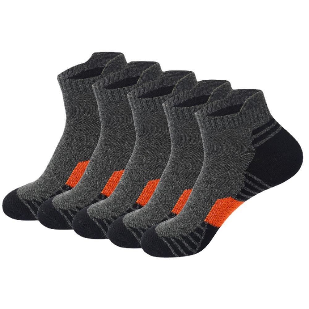 Men's Spring and Summer Professional Basketball Running Sports Sweat Absorption Breathable Ear Protection Heel Socks