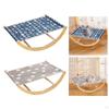 Cat Hammock Bed, Couch Bed Removable, Pet Resting Modern, Wooden Detachable