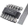 9/14Pcs Hex Socket Nut Driver Set Screwdriver Bits Tool Set 5mm to 12mm Socket Wrench for Mechanics and DIY