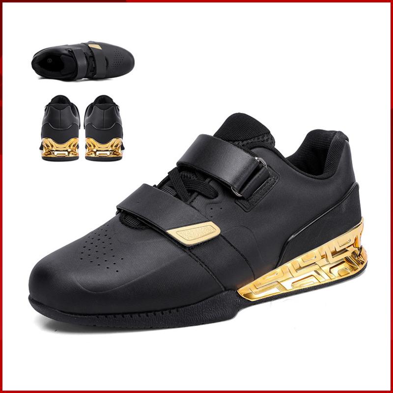 2024 New Professional Weight Lifting Shoes for Men Size 39-46 Strength Training Shoes Hard Pull Down Squat Shoes Rubber Outsole