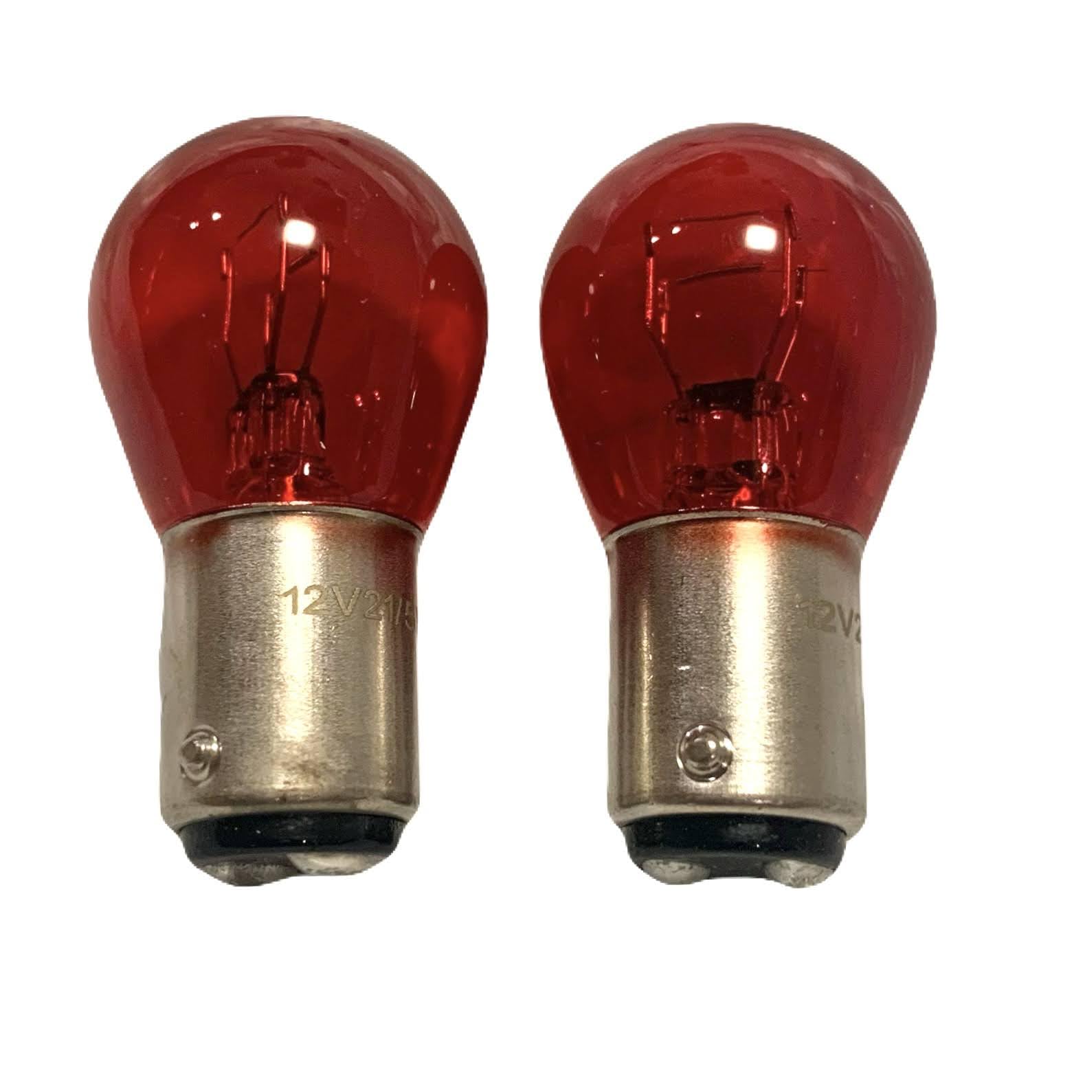 

Roost Halogen Bulb Color Bulb Red S25 Double 21/5WBAY15D12V Set of 2