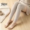 Warmth Locking Legging Socks Thickened Over-the-knee Leg Warmers for Women, Soft Thermal Sleeves, Outdoor Cold Protection Leggings Anti-slip Long Knee