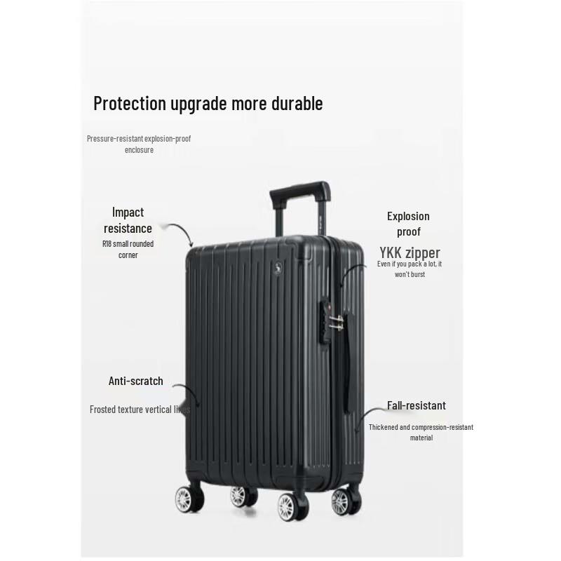 OIWAS OCX6669B Business Travel Spinner Luggage 20 inch