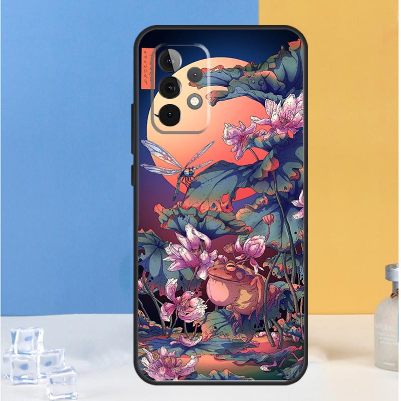Japanese Style Art Japan For Samsung Galaxy A55 A35 A15 A13 A33 A53 A36 A26 A16 A54 A34 A14 A32 A52 A56 A05 A06 Case