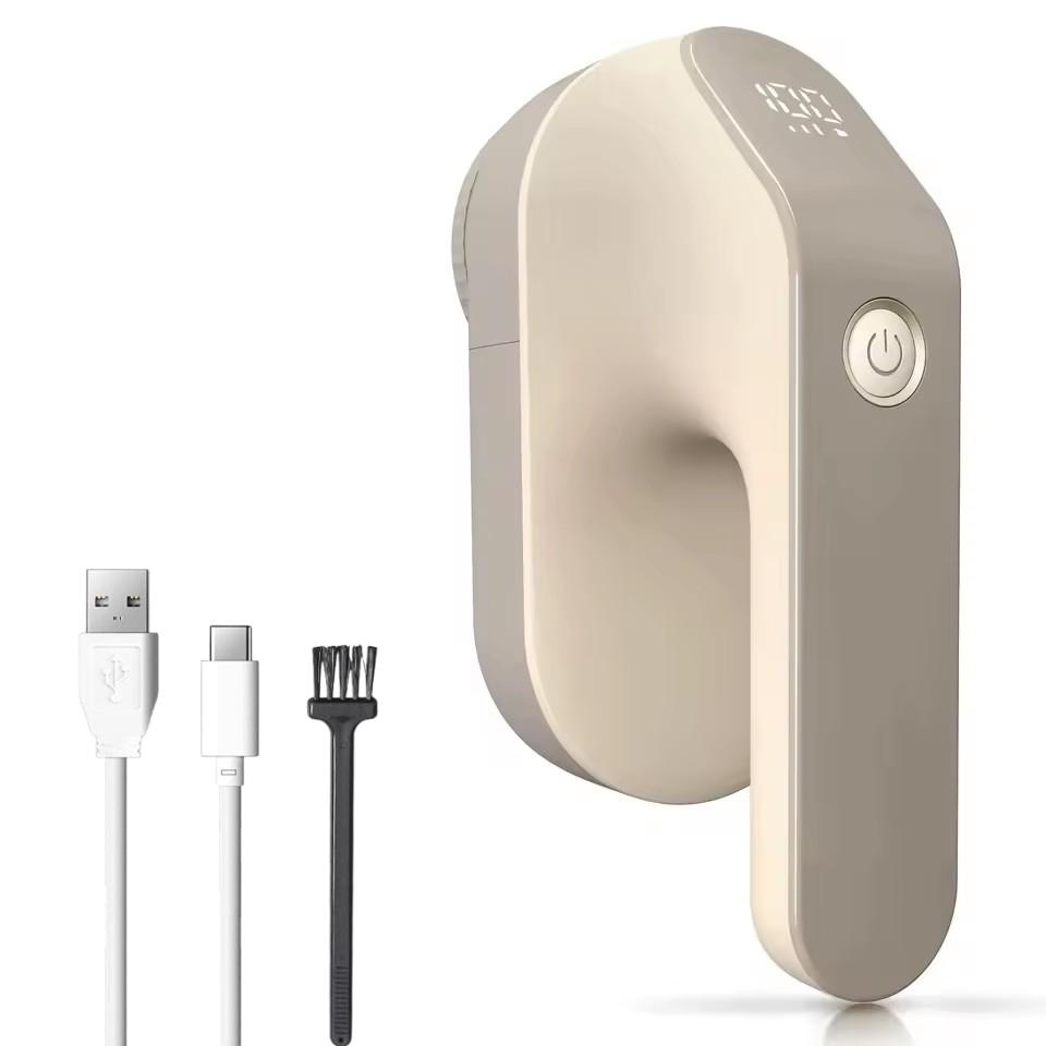 Xiaomi Lint Remover for Clothing LED Digital Electric Pellet Fluff Remover USB Rechargeable Fuzz Fabric Shaver for Clothes Couch
