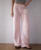 ROSEFRANTZ Patchwork Bootcut Sweatpants [Pink]