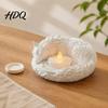 Wolf Candle Holder Shaped Candlestick Holder Matte 3D Print Stand Rustic Tea Light Stand Animal Tealight Candles Ornament for Home Fireplace