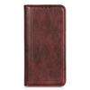 Flip Case for Xiaomi Redmi Note 15 Pro 5G, Split Leather, Brown