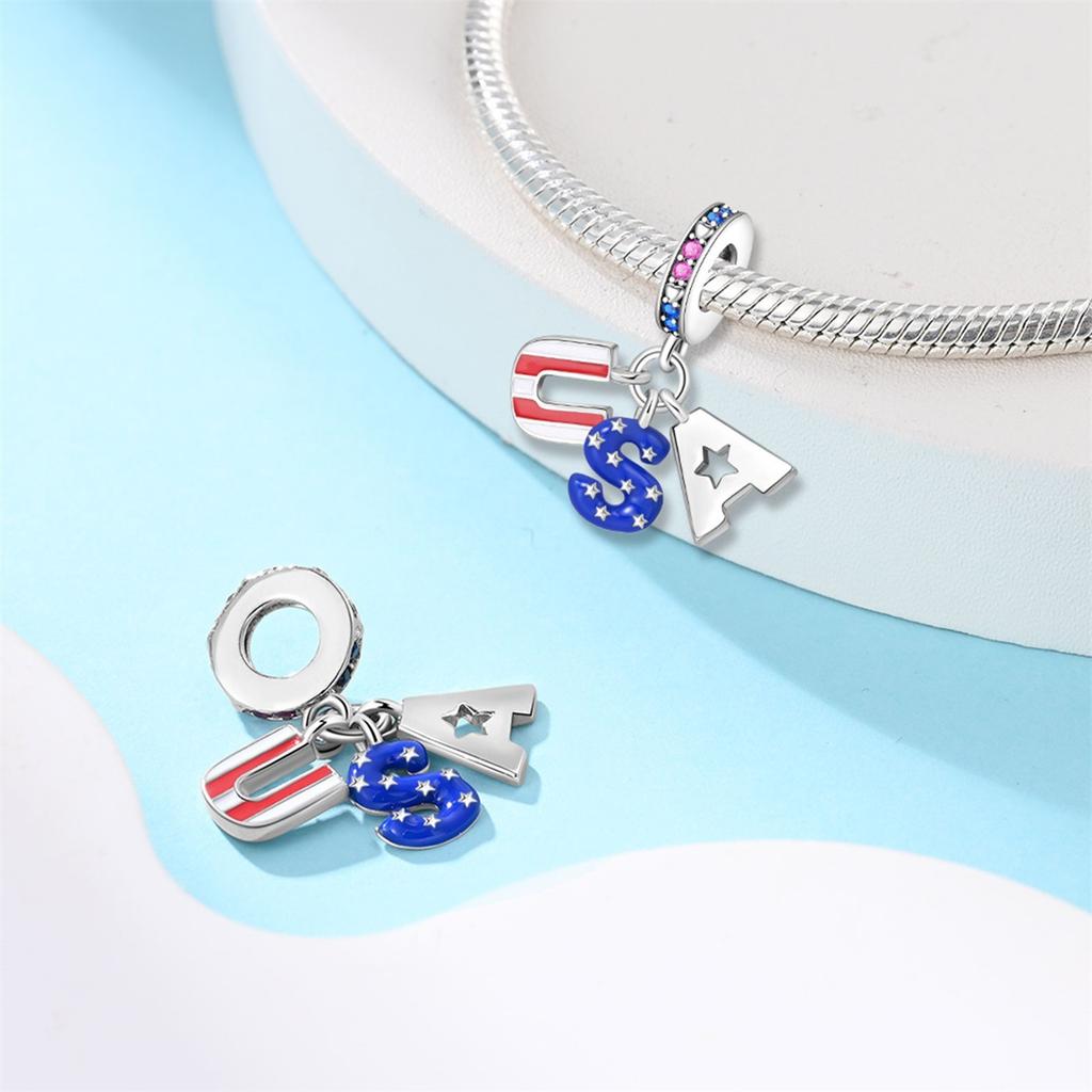 Charm Beads DIY Jewelry Accessories Bracelet Copper Plating