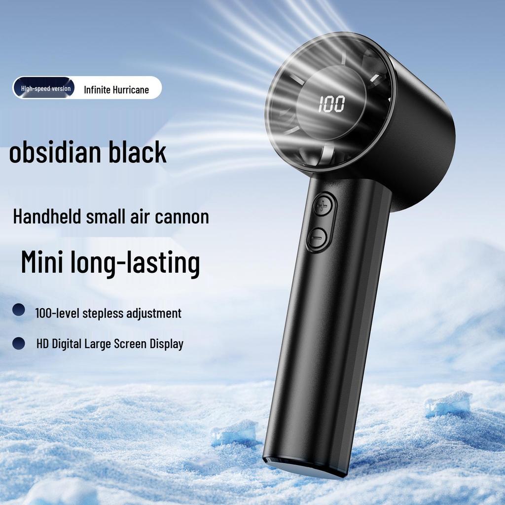 2026 F12 Mini High-Speed Portable Silent Turbine Handheld Fan