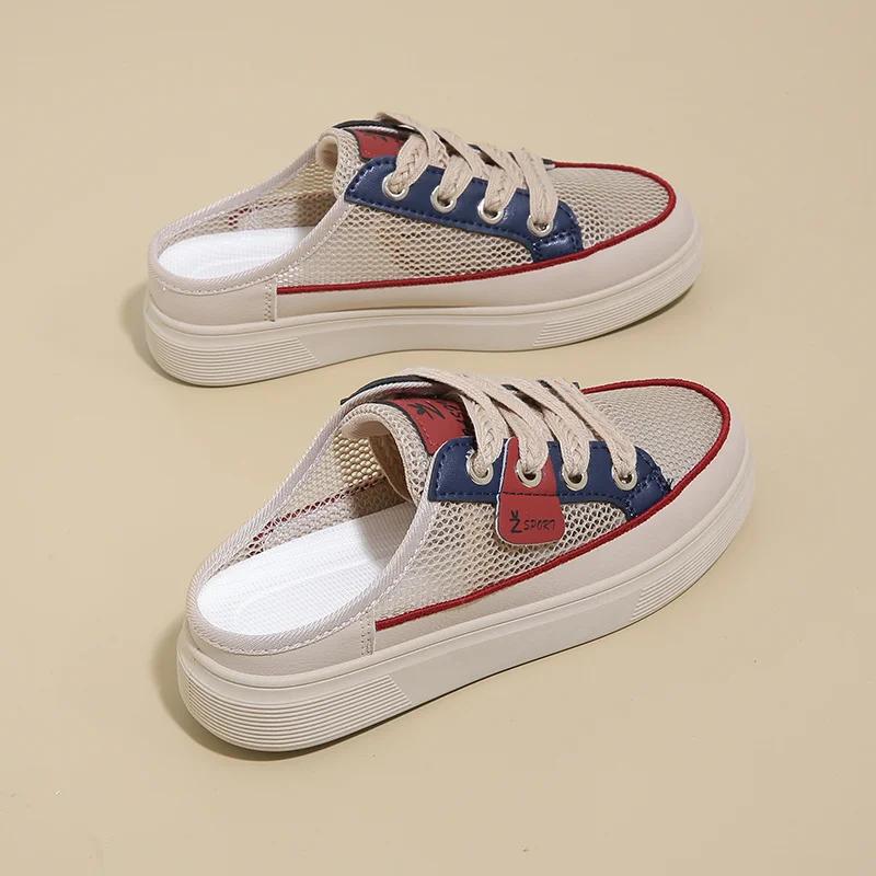 Fashion Laced Summer Golf 4 Woven Shoes Sneakers For Womam Flat Women's Shoes Sports Importers Celebrity Tenismasculine New Season