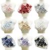 Sequins Flower 3D Embroidery Patches Handmade Lace Fabrics Applique Embroidered Floral Patches
