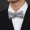 British Style Gentleman's Bow Tie Solid Color Men's Suit Accessory Formal Occasion