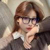 Fashion Oversize Myopia Glasses Anti-blue Light Glasses for Women Popular Big Square Glasses Optical Nearsighted Eyeglasses