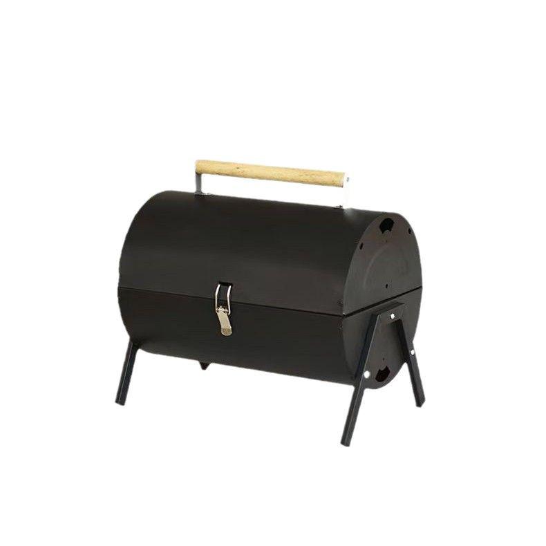 Dubbelsidig rökfri kolgrill: Utomhus & Multifunktionell för Hembakgrillning