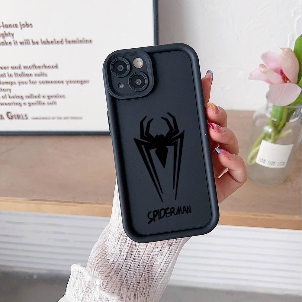 Hot-selling Spiderman Mobile Phone Case Apple 11 Protective Case iPhone14Pro Anti-drop Men's Mobile Phone Case