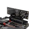 PCIE4.0 X16 To X8+x4+x4 Splitter Expansion Card 2X M.2 NVME SFF-8639 SSD Adapter