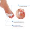 Silicone Toe Separator Splint – Big Toe Overlapping Corrector & Foot Orthosis (1 Pair)