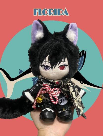 Pluche 20cm Anime Code Geass: Lelouch Van de Opstand Cartoon Pluche met Skeletpop Verkleedspeelgoed Voor Kinderen Verjaardagscadeau With skeleton