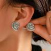Bohemian Stainless Steel Conch Stud Earrings for Women Temperament Classic No Fading Earrings New Trend Beach Party Jewelry Gift