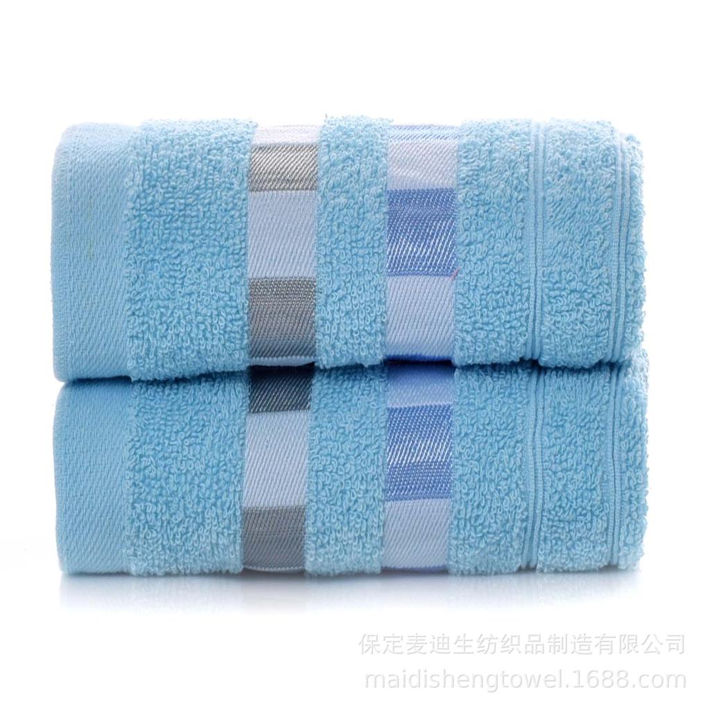 Pure Cotton Towel, Face Wash Thickened Absorbent Household Dry Hair Towel, Adult Male and Female Students Take a Shower and Wipe Their Faces Soft