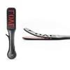 32CM Leather Double-deck Spanking Paddle Slave Sex Toy for Woman Men Paddle Spank Butt BDSM Sex Whip Fetish Bondage Erotic Toys