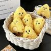 1Pc Kawaii Cartoon Cheese Plush Doll Toy Bag Pendant Accessories Cosplay Brooch Wallet Plush Cheese Birthday Gift