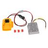 DC Voltage Regulator 20V To 12V 15A 180W Down Converter with Battery Adapter and Fuse Switch for