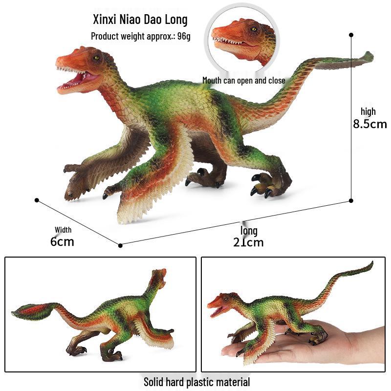 Dinosaur Model Set: T. Rex, Spinosaurus, Mosasaurus, Stegosaurus, Triceratops Cognitive Toys
