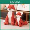 Plüschfuchs Spielzeug Große Größe Weiches Kuscheltier Für Kinder Bettkissen Dekoration Geschenk Für Mädchen