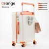 Women's Large Capacity Multifunctional Carry-on Suitcase with Wide Pull Rods and Universal Wheels for Students.