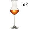 Stile Italiano Bicchiere da Whisky Royal Crystal con Fondo Sottile a Tulipano Copita per Whisky Bicchiere da Nosing Brandy Maggiore Liquore Bicchiere da Degustazione Vino