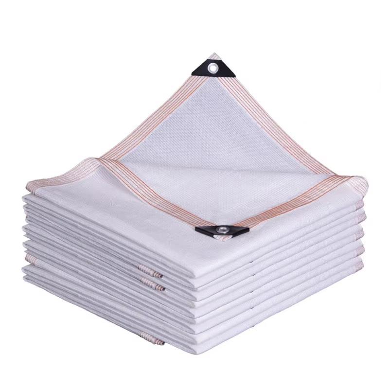 White Sunshade Net 55%~95% Shading Garden Buildings Shed Shelter Greenhouse Plant Sun Cover Balcony Gazebo Shade Sail Awning